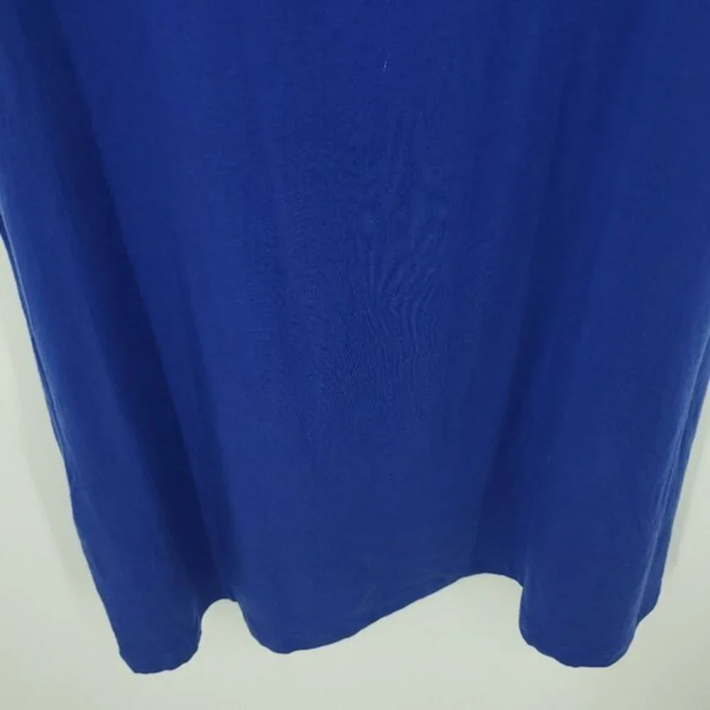 Gudrun Sjoden Sleeveless Tencel/Lyocell Midi Dress M Blue